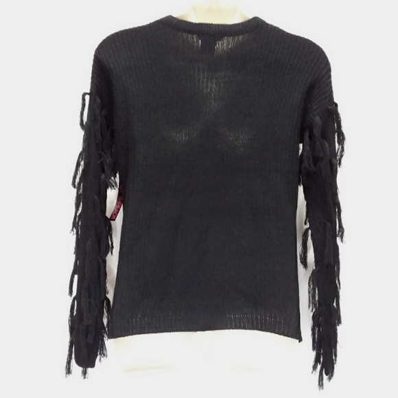 Trendy Threads Black Pullover Knit Sweater - Picture 2 of 5